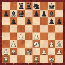 17. Lh3 en fælde er sat!